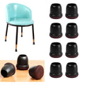 Small Chair Leg Floor Protectors, 16PCS Silicone Chair Leg Caps, Felt Chair Leg Pads for Hardwood Floors, Round Metal Barstool Leg Floor Protectors, Anti-Scratches & Noice(Black,Fit:0.75"-1.1") - size: M-16PCS-(Fit:0.75-1.1 inch)-Black