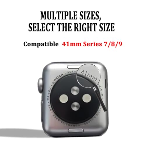16 Pack Band Compatible with Apple Watch Bands 40mm 41mm 42mm 44mm 45mm 46mm for Women Men, Screen Protector Case Band&Organizer for iWatch Series 11 10 9 8 7 6 5 4 SE（Please select the correct size） - size: 41mm