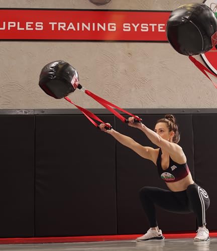 Suples Ball Strength – Bulgarian Bag Alternative for Functional Training, MMA, Wrestling, Judo, Grappling & Core Workouts - size: 17lbs, style: Suples Ball