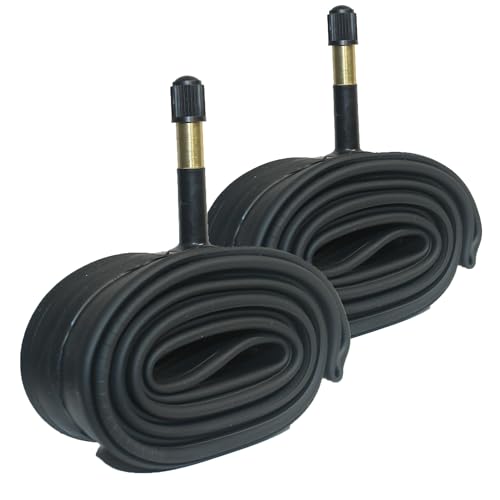 Libereco 2 Pack Folding Bike Inner Tube,20x1.25/1.5 Bike Inner Tube Premium Butyl Rubber for Folding Bikes, Retro Bikes & BMX – AV48mm Schrader Valve
