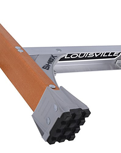 Louisville Ladder 12-Foot Fiberglass Step Ladder, 300-Pound Load Capacity, Type IA, FS1512 - size: 12 feet
