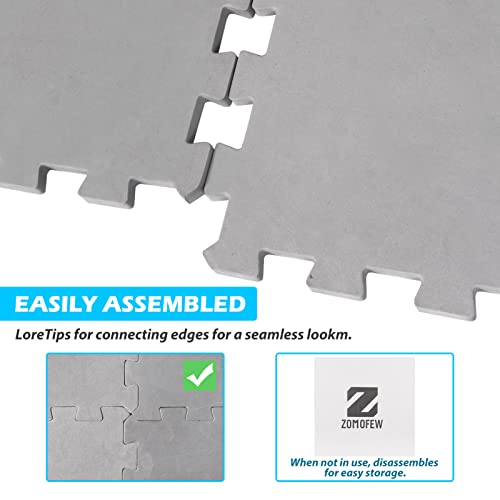 Hot Tub Mat for Inflatable Tub, 77IN Hot Tub Pad Foundation, Upgraded Thickened Eva Foam Padding for Outdoor Hot Tubs | Interlocking Patio Tiles Outdoor (1/2" Thickness) - size: EVA-round1.2