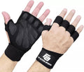 Fit Active Sports New Ventilated Weight Lifting Workout Gloves with Built-in Wrist Wraps for Men and Women - Great for Gym Fitness, Cross Training, Hand Support & Weightlifting. - size: Large