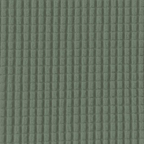Easy-Going Stretch Wingback Chair Sofa Slipcover 2-Piece Sofa Cover Furniture Protector Couch Soft with Elastic Bottom, Spandex Jacquard Fabric Small Checks, Greyish Green - color: Greyish Green
