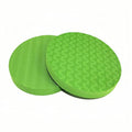 2-piece set yoga knee pads and exercise mats - super thick anti slip support for thick boards, gardening, push ups, knees, Pilates, and floor exercises - knees, elbows, wrists - color: green