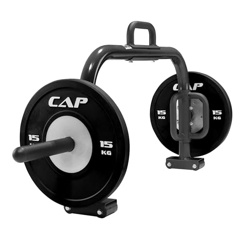 CAP Deluxe Open Trap Bar - Dual Grip Hex & Shrug Bar for Weightlifting - color: Black