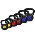 Fitvids Kettlebell Sets Piece Strength Training KettleBells Weight Set - style: 90LB Set of 6: 10/15/20LB Pair