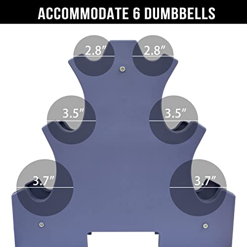 Balelinko Home Gym Equipment Workouts Strength Training Weight Loss Pilates Weights Yoga Sets Weights for Women, Men, Seniors and Youth - color: Blue, style: Compact Rack