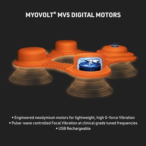 McDavid Myovolt Vibration Compression Back Wrap, Helps Reduce Pain, Stiffness, Soreness & Aid Muscle Recovery, Delivers Targeted Deep Tissue Treatment