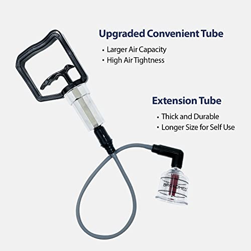 Premium Cupping Therapy 19 Cups Set, Including Pump Handle, Extension Tube, Massage Sticks, Made in Korea - size: 19 Cups