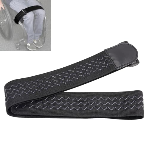 1PCS Wheelchair Thigh Leg Strap, Wheelchair Strap Seat Belt Leg Support Strap for Elderly Dementia Paralysis Parkinson's (1) - size: 1PCS No Handle
