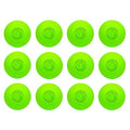 Signature Lacrosse Ball Set - Packs of 2, 4, 8, 12, and 100 - No Chemical Smell Massage Balls, Myofascial Release Tools, Back Roller, Muscle Knot Remover - color: Green, size: 12 Balls