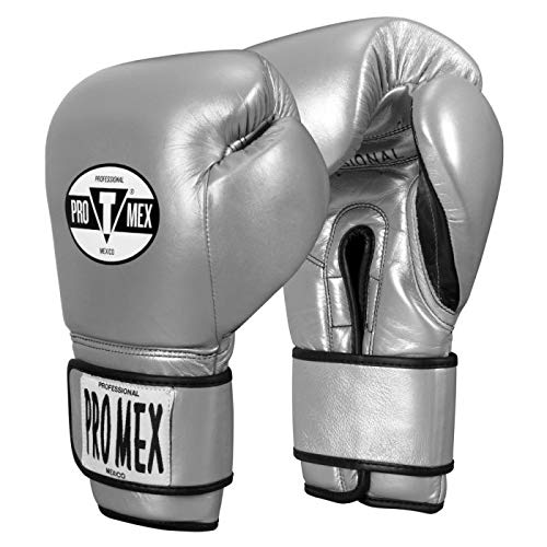 Pro Mex Professional Training Gloves V 3.0 - color: Silver, size: 16 oz