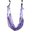 Door Swing Yoga Silk Yoga Strap for Home Aerial Flexibility Training | Soft silky fabric, door mounted design, full body stretch, aerial yoga workout for adults & dancers