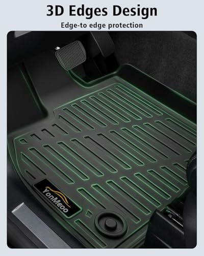 Floor Mats & Cargo Liner Custom Fit for Toyota C-HR 2026 All Weather TPE Rubber Floor Liners Full Set Automotive Mat for Toyota C-HR Accessories, Black - size: For Toyota C-HR 2026