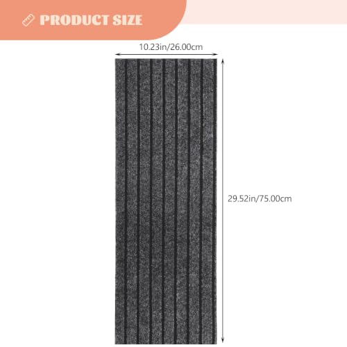 Beavorty Outdoor Rug Indoor Outdoor Rugs Tread Stair Carpet Non-Skid Safety Rug Wood Steps Indoor Runners Dogs Cats Stair Rugs Keep Elders and Pets Safe Stair Treads Door Mats Outdoor