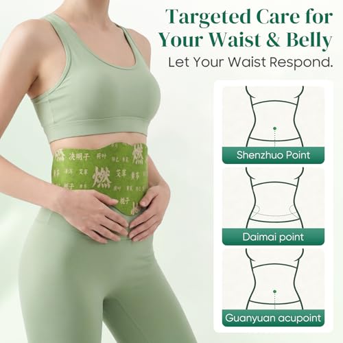 Herbal Patch Pad Balance, Natural Herbal Navel Patches, Relieve Bloating, Cramp Relief Belly Patch for Women, Improve Abdominal Comfort, Non-Irritating Plant Based Body Care (2 Boxes)