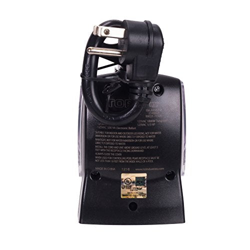 NSi Industries TORK 642E Outdoor Heavy-Duty 15-Amp 24-Hour, 7-Day Digital Plug-In General