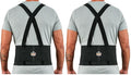 Ergodyne ProFlex 1650 Back Support Belt, 7.5" Elastic, Adjustable, Removeable Straps (Pack of 2) - size: X-Small (Pack of 2)