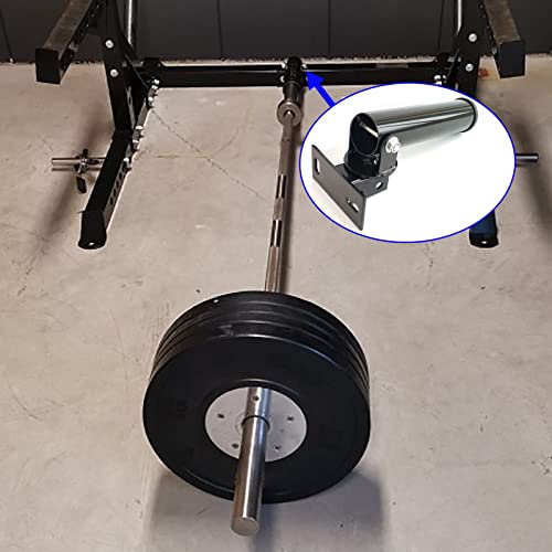 MARSAFIT Wall Mount Post Landmine Attachment for Barbell Bar with 360 Degree Rotation, T-bar Row Attachment Landmine Base, Fitness Exercise Equipment Fits 2 Inch Olympic Bars