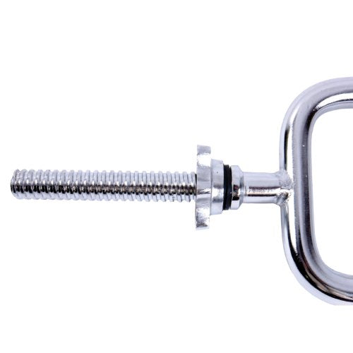 CAP Barbell Standard Threaded 34" Triceps Bar | Multiple Options - color: Chrome