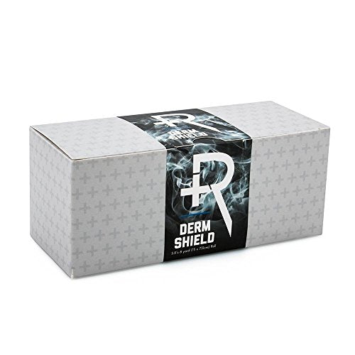Recovery Aftercare Derm Shield Tattoo Cover Up Patch - Latex-Free & Waterproof Tattoo Aftercare Bandage - Transparent Matte Film - Breathable & Flexible - Promotes Healing & Skin Renewal (5.9" x 8 yd) - size: 5.9 Inch x 8 Yards