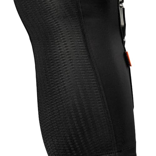 Klein Tools 60615 Knee Pad, Heavy Duty Padded Knee Sleeves, Breathable Mesh Back, Elastic Cuff with Slip-Resistant Silicone, S/M, Black - size: S/M