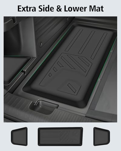 Floor Mats Custom for Honda Passport 2026 Trunk Mat with Backrest Mat All Weather TPE Rubber Cargo Liner Full Set Floor Liners for Passport Accessories (Trunk Mat+Backrest Mats+Floor Mats) - size: For Honda Passport 2026 All Mats