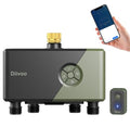 Diivoo Brass 4 Outlets WiFi Water Timer | App Remote Control, 24 Custom Schedules, Rain Delay & Mist Mode for Lawn, Compatible with Alexa/Google Assistant - size: 4 Outlets