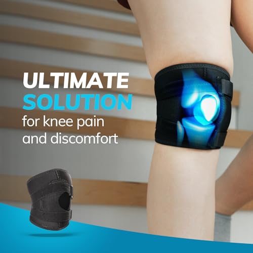 BraceAbility Patella Knee Brace for Women and Men - Patella Stabilizer Brace for Kneecap Dislocation, Patellofemoral Pain, Runners Knee, Tendonitis, MCL LCL Arthritis, Patellar Tendon, ACL Support (S) - size: Small