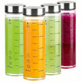 Glass Juice Bottles 4 Pack 20 oz - Wide Mouth Glass Water Bottles with Lids - for Juicing, Protein, Smoothie, Milk, Reusable, BPA Free, Stainless Steel Lids, Blender, Shaker Bottle [600ml] - color: 4-Pack (oz), size: 20oz/600ml