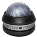 Body Back FSA Eligible Manual Massage Roller Ball | Deep Tissue Roller & Lacrosse Ball - Handheld Massager for Sore Muscles & Joint Pain | 360° Mobility Therapy Ball for Athletes & Fitness Recovery - color: Silver