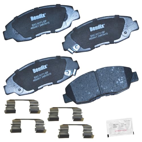 Bendix Priority1 CFC465AK1 Ceramic Front Brake Pads for Honda Accord 2002-1998 - style: CFC465AK1