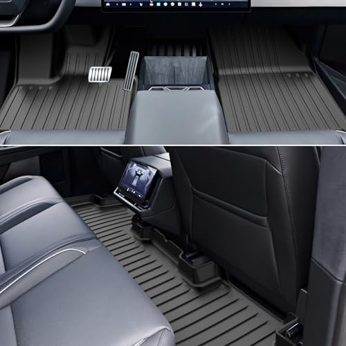 All-Weather TPE Floor Mats 6PCS -Compatible with Cybertruck 2024-2026, Full Coverage Cargo Liner & Frunk Mat Heavy-Duty Anti-Slip Interior Accessories - size: Compatible with 2024-2026 Cybertruck (6-Piece Set)