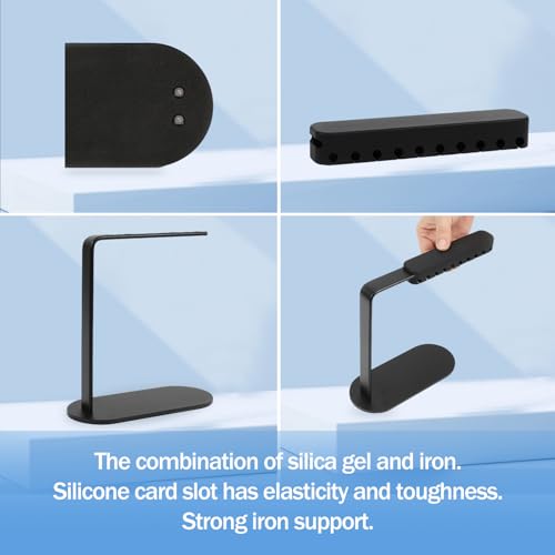 Watch Band Holder Organizer for Apple Watch,Iron Body & Silicone Groove,Smart Strap Silicon Watch Band Rack Display for Apple