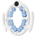 COZLOW Cellulite Massage Roller - Blue - Anti-Cellulite Massager with Detachable Roller Handles for Thighs, Legs & Buttocks - Fascia Massage Tool for Lymphatic Drainage & Deep Tissue Therapy - color: Blue