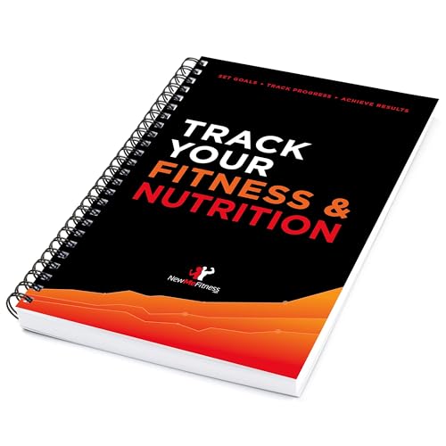 NewMe Fitness Journal for Women & Men, Food & Workout Journal, Planner Log Book to Track Weight Loss, Muscle Gain, Home Gym Exercise, Bodybuilding Progress, Daily Nutrition & Personal Health Tracker - style: Fitness + Nutrition