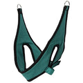 BXT Neck Cervical Traction Device for Neck Pain Relief, Neck Stretcher Hammock Cervical Traction Device Neck Pain Recovery Belt Harness with Hook for Home Physical Therapy Over The Door,Home Use - color: Green