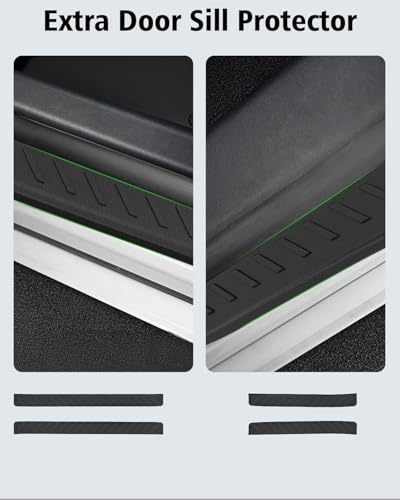Floor Mats Custom Fit for Chevy Trailblazer AWD 2021-2025 2026 Trunk Mat with Backrest Mat All Weather TPE Cargo Liner Full Set for Chevrolet Trailblazer Accessories,Black (Upper Cargo Floor Mat - size: For Chevy Trailblazer AWD 2021-2026