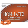 Alliance (37196) Latex-Free Orange Rubber Bands, Size 19 Inches, 0.16 x 3.5 Inches, APPROX. PCS. 1440 per Box - size: 1440 Count (Pack of 1)