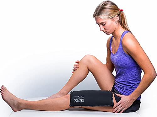 Chattanooga ColPac - Reusable Gel Ice Pack - Black Polyurethane - Standard - 10 in x 13.5 in - Cold Therapy - Knee, Arm, Elbow, Shoulder, Back - Aches, Swelling, Bruises, Sprains, Inflammation - size: 10x13.5 Inch (Pack of 1)