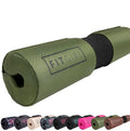 FITGIRL - Squat Pad and Hip Thrust Pad for Leg Day, Barbell Pad Stays in Place Secure, Thick Cushion for Comfortable Squats Lunges Glute Bridges, Olympic Bar and Smith Machine - color: Olive Green (Deluxe)