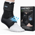 Ankle Brace for Women Men - Ankle Support Brace for Sprained Ankle,Ankle Stabilizer for Achilles,Tendon,Sprain,Injury Recovery,Lace up Ankle wrap for Running,Basketball,Volleyball (Large, Ankle Brace) - size: Large