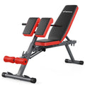 MERACH Roman Chair Back Extension, Adjustable Weight Bench, Home Gym Sit Up Bench for Glutes & Ab Workouts, Back Extension Machine, Hyperextension Roman Chair for Lower Back Pain Relief - size: Pro Max