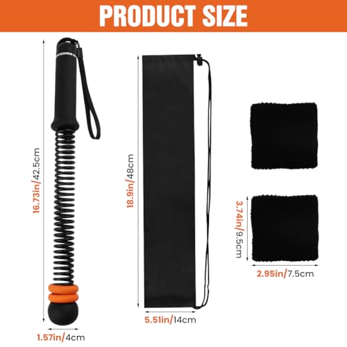 Weighted Cordless Training Ropes, Portable Workout Ropes for Home Gym, HIIT, Strength, Cardio Training with Wrist Wraps & Carry Bag for Men & Women - color: Black