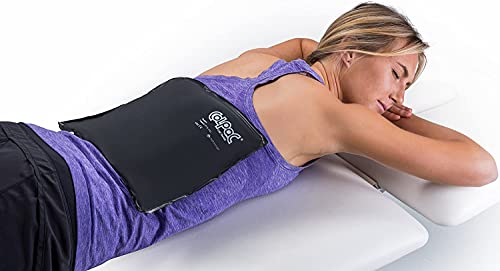 Chattanooga ColPac - Reusable Gel Ice Pack - Black Polyurethane - Standard - 10 in x 13.5 in - Cold Therapy - Knee, Arm, Elbow, Shoulder, Back - Aches, Swelling, Bruises, Sprains, Inflammation - size: 10x13.5 Inch (Pack of 1)
