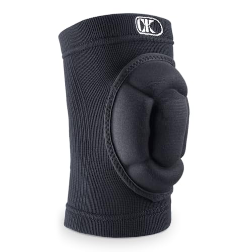 Cliff Keen Impact Bubble Wrestling Knee Pad (Black) | Breathable material - color: Black