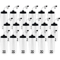 50 Strong | Hockey & Lacrosse Straw Water Bottles, 18-Pack, 1 Liter - size: 18 Pack