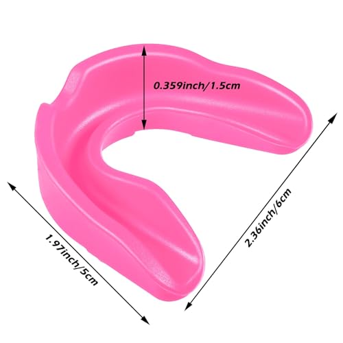 Sport Mouth Guards Gum Teeth Armor Game Guard for Boxing Basketball Football Hockey Karate Basketball Rugby Match - color: White,pink