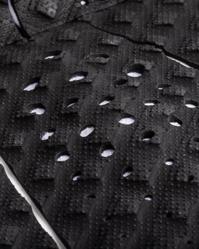 Creatures of Leisure Ethane Ewing Lite Pin Tail Ecopure Traction Pad, EcoPure Organic Additive, 8mm Teardrop Wide Arch Bar - color: Black Black